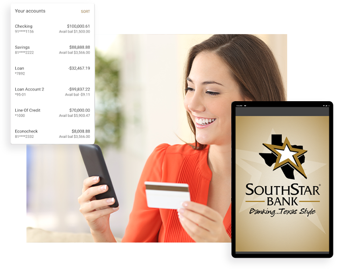 Offers southstar bank app