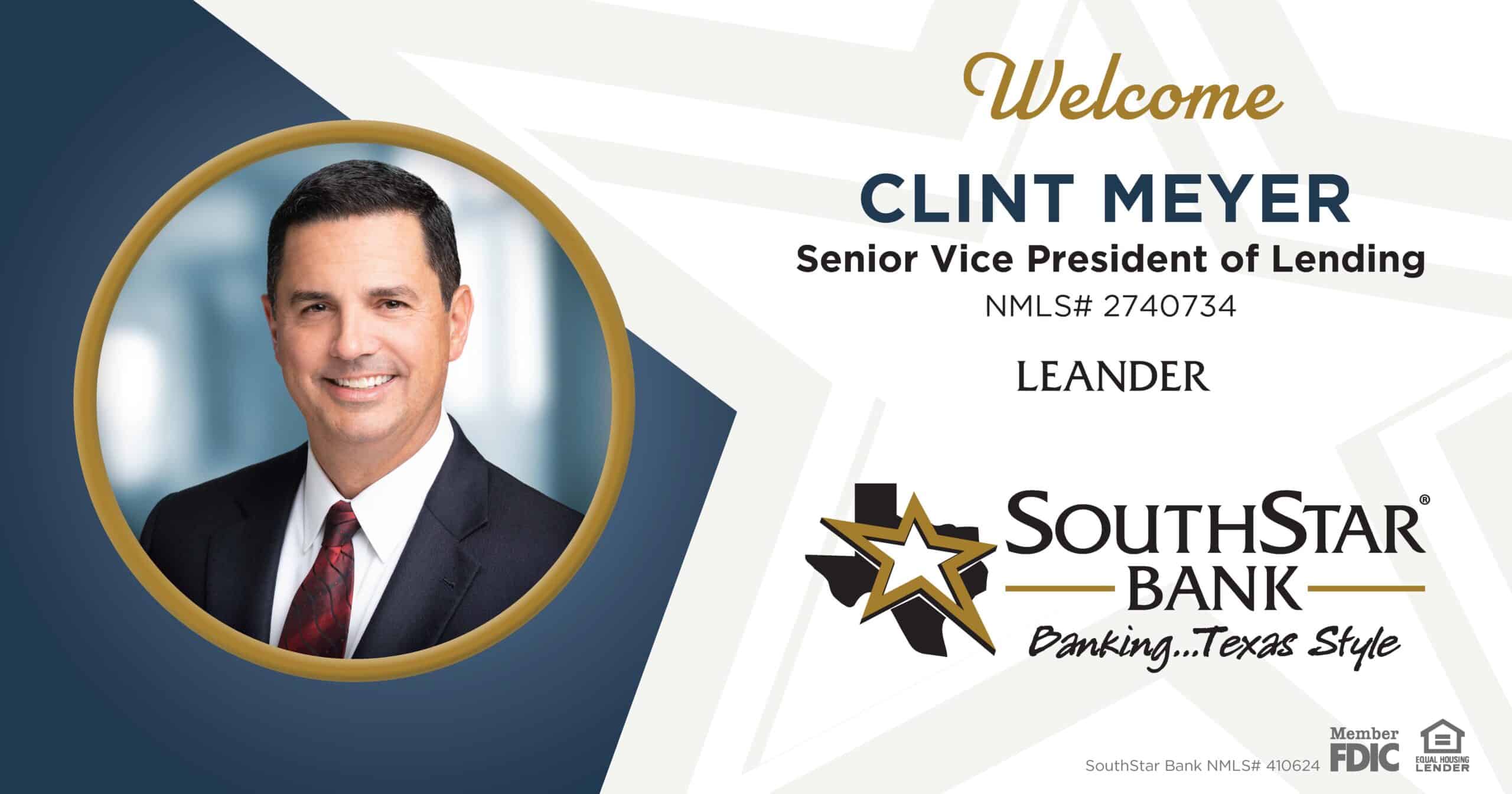SSB 639 StaffHighlight FB ClintMeyer Welcome v1