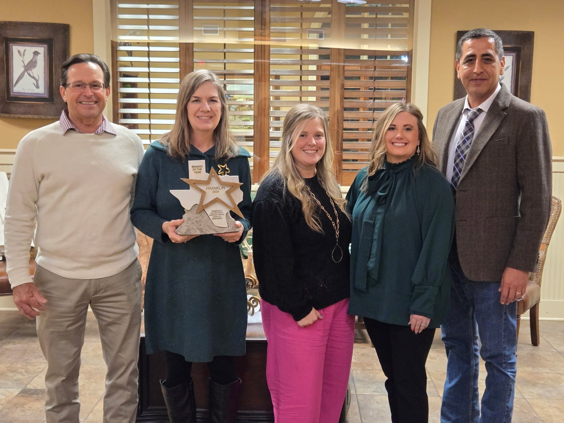 Branch of the Year Franklin