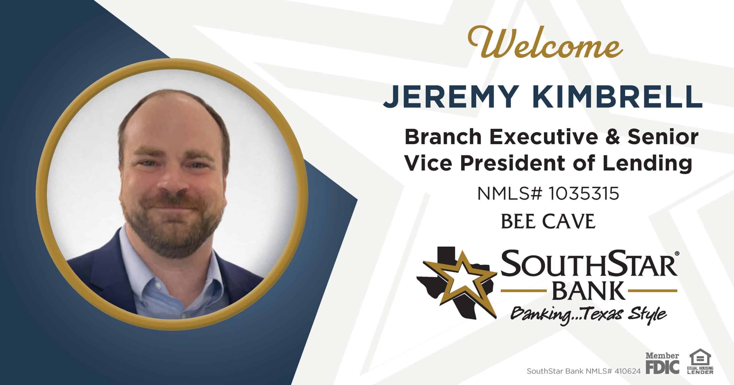 SSB 639 StaffHighlight FB Jeremy Kimbrell Welcome v1